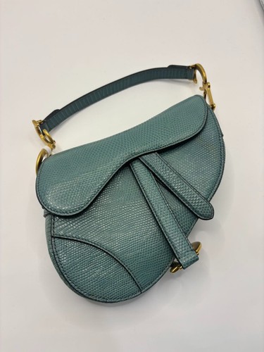 Dior small saddle - bag, lizard