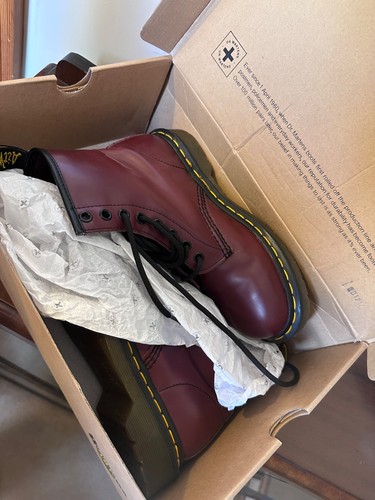 Martens cherry red - martens,, red,