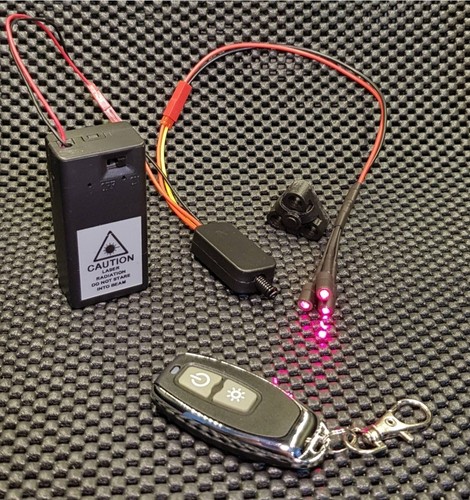 Remote controlled tri laser - , tri-laser