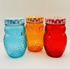 Style Setter Owl Storage Jars