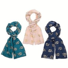 Ladies lightweight gold foil