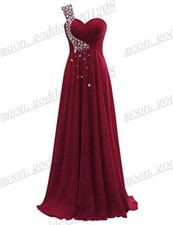 Long Chiffon Wedding Evening