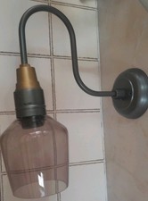 School wall light swan neck - school,