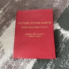 Vintage victory stamp album - victory,
