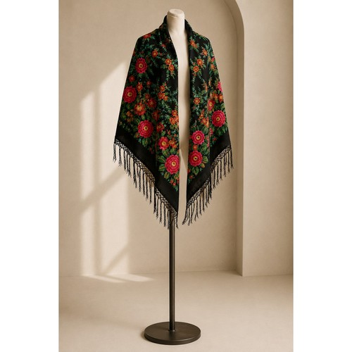 Vintage russian floral - vintage,