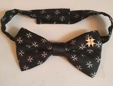 Masonic Bow Tie With Maltese