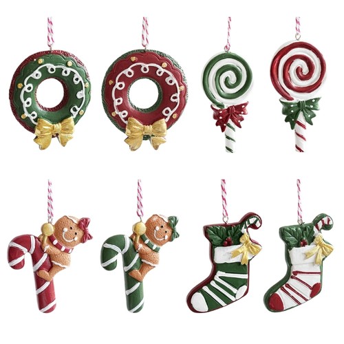 Resin christmas hanging - christmas,