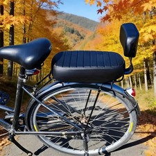 Bicycle rear seat with - bicycle, back