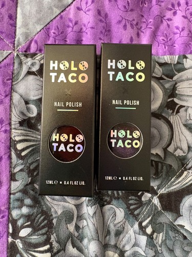 Holo taco nail - nail, polishes
