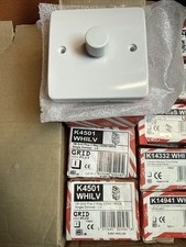 MK Dimmer Switch White Plastic