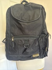 Hi Tec Black Rucksack 