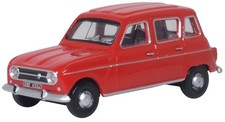 Oxford Diecast Renault 4 'Red'