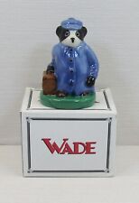 Wade Travelling Badger World Collectors Club Wade on Tour 1998 Boxed 3.5"