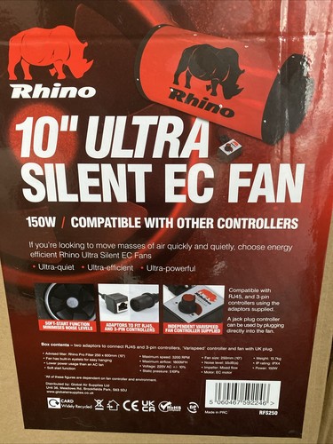 Rhino ultra silent acoustic - ultra, ec