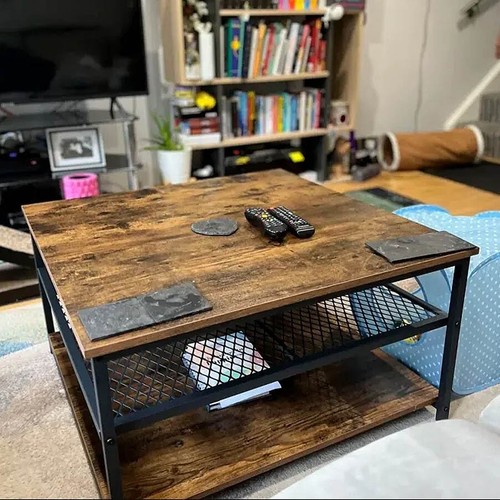 Industrial coffee table rustic - industrial,