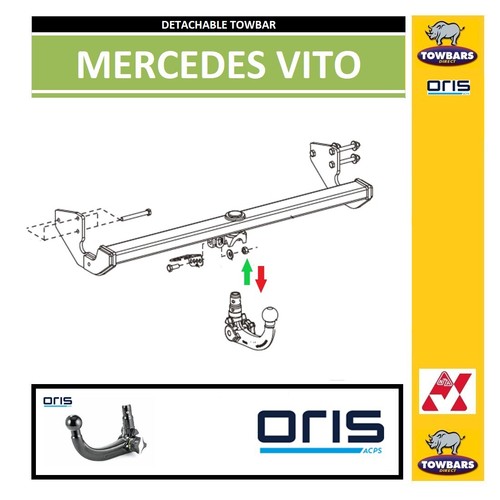 Detachable swan towbar for - detachable,