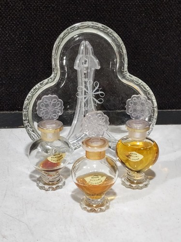 Avon 1966 vintage awards glass - avon,