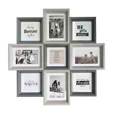 9 Multi Aperture Frame Photo Picture For 9 Photos Home Decorative, Living Room,