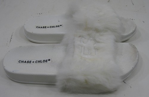 White jelly fluffy sandal - jelly,