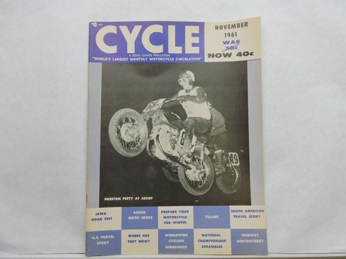 November 1961 cycle magazine - 1961,