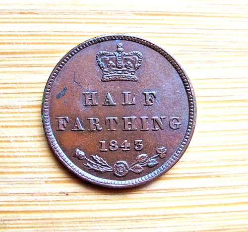 1843 queen victoria half - queen,