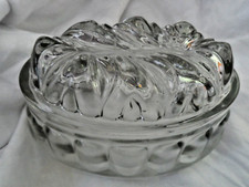 Vintage  unusual oval glass