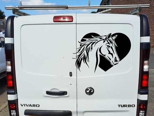 Car stickers horse camper van - stickers,