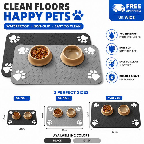 Pet feeding mat - pet, cat