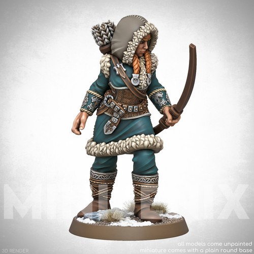 Winter viking fantasy dnd - viking,