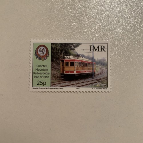 Snaefell mountain railway - railway, imr