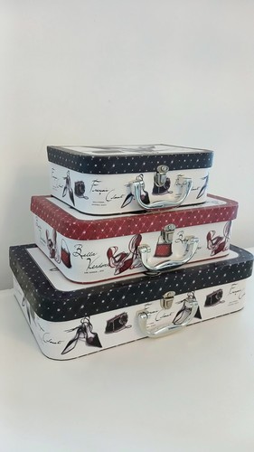 Vintage suitcase designer set - designer, set.