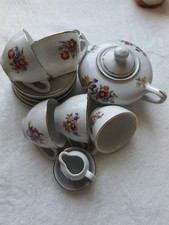 Mini Vintage Porcelain Tea Set