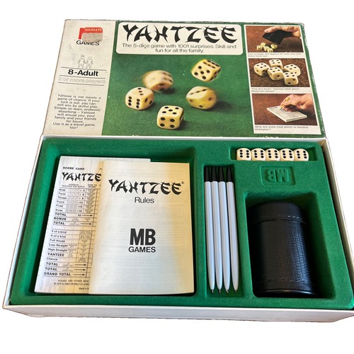 Yahtzee vintage 1976 - by, mb