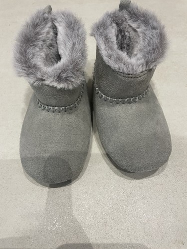 Girls next grey fluffy cosy - next,