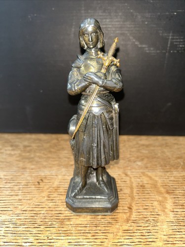 Joan ark statue metal - ark,