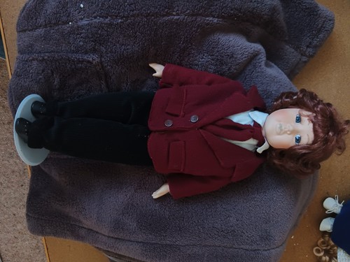 Porcelain doll - porcelain,