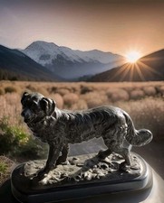 Vintage Mounted Spaniel