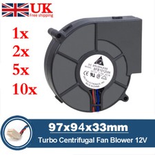 DC 12V BBQ Fan Mute Air Blower