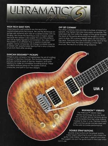 Greg bennett design ultramatic - greg,