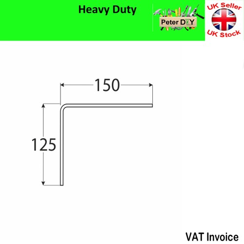 Black shelf bracket - black,