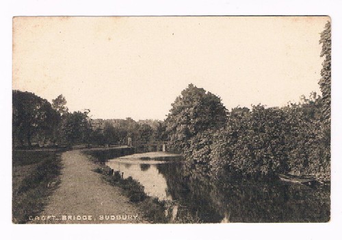 Sudbury postcard croft - postcard,