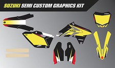 2017 SUZUKI SEMI CUSTOM GRAPHICS KIT RM RMZ 85 125 250 RMZ250 RMZ450