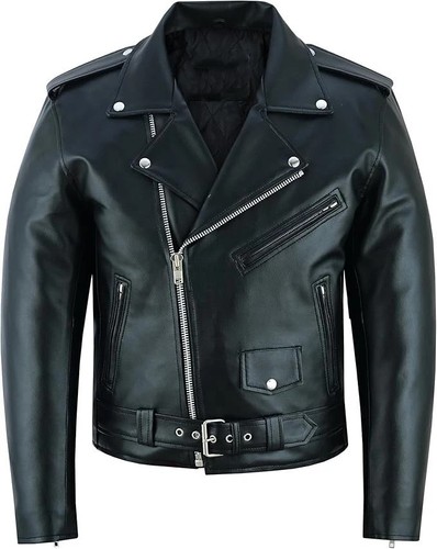 Men motorcycle leather - motorcycle,