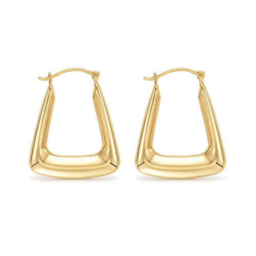 Genuine 9ct handbag - yg, creole