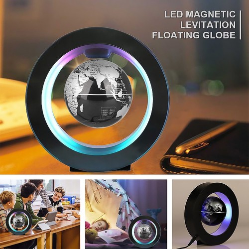Inch led world map - 4, floating