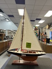 Painted Endeavour Yacht Wooden