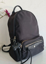 Radley Canvas Backpack Rucksack Bag Black Medium "Marchant Hall"