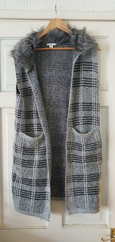 Primark grey knitted longline - grey,