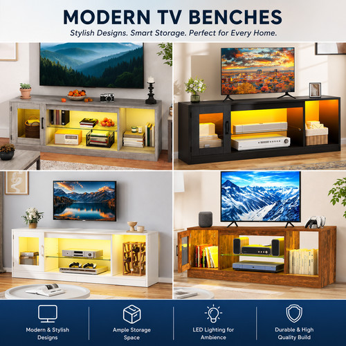 Led stand cabinet - led, tv