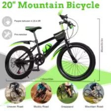20 Inch Unisex Mountain Bike